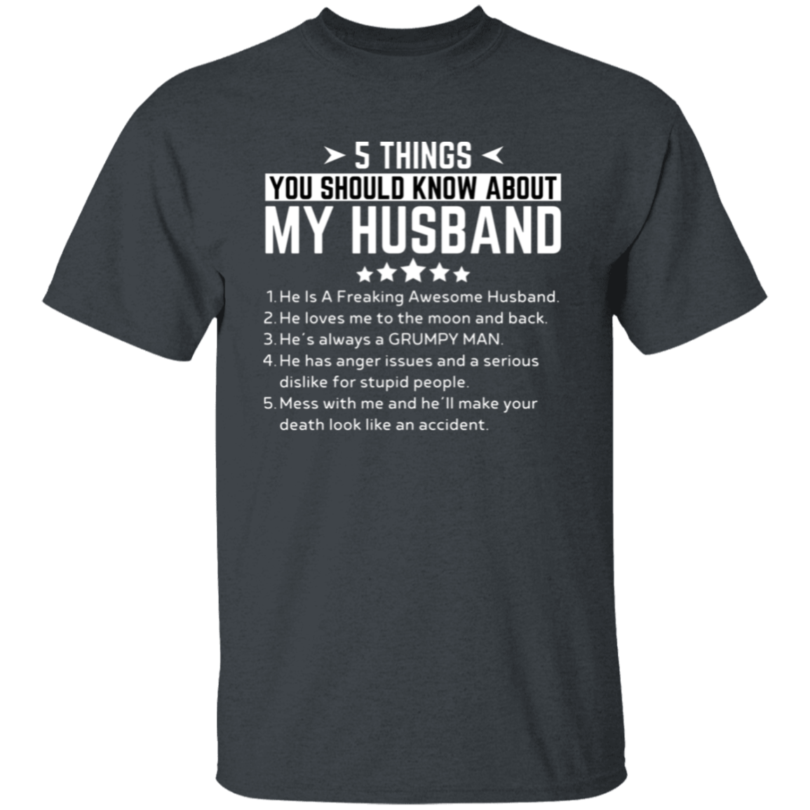 My Husband | T-Shirt