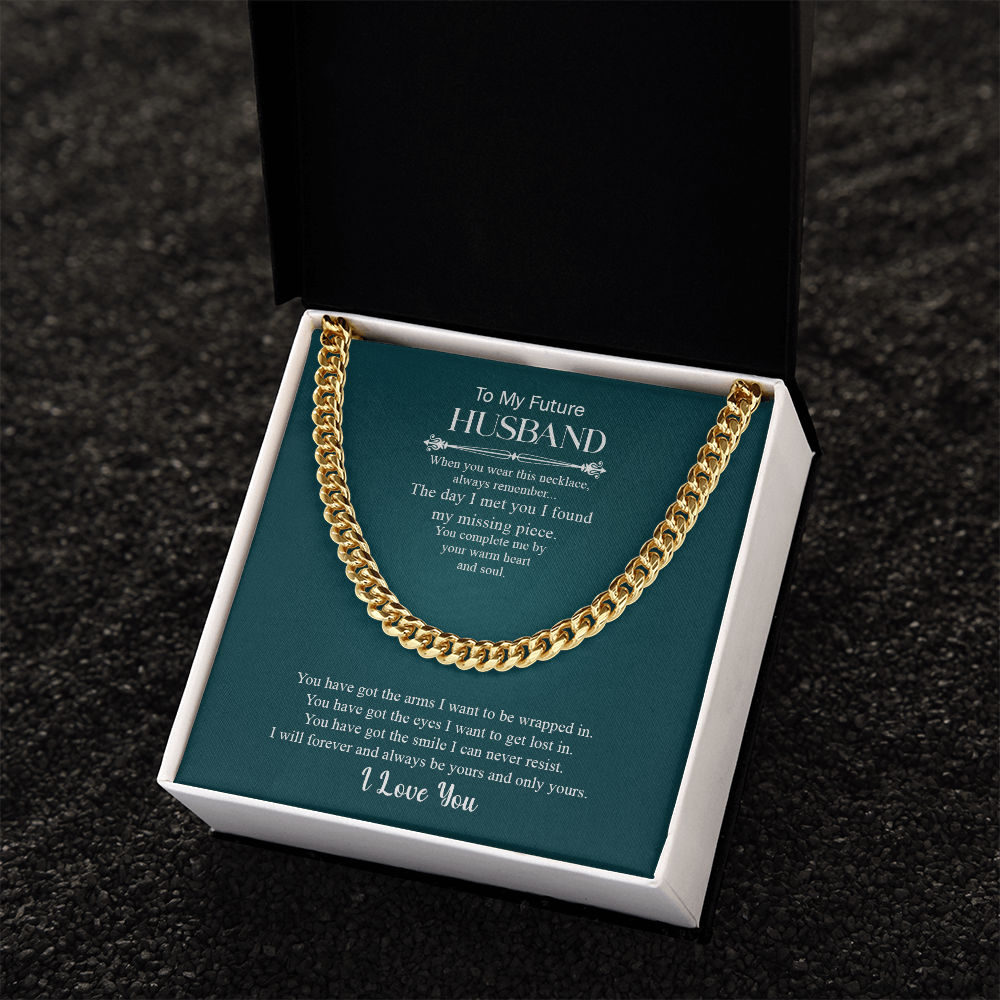 To My Future Husband | Cuban Link Chain