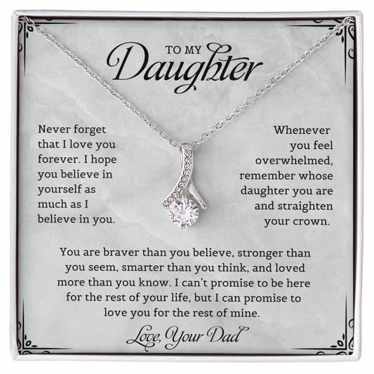 To My Daughter | Alluring Beauty necklace