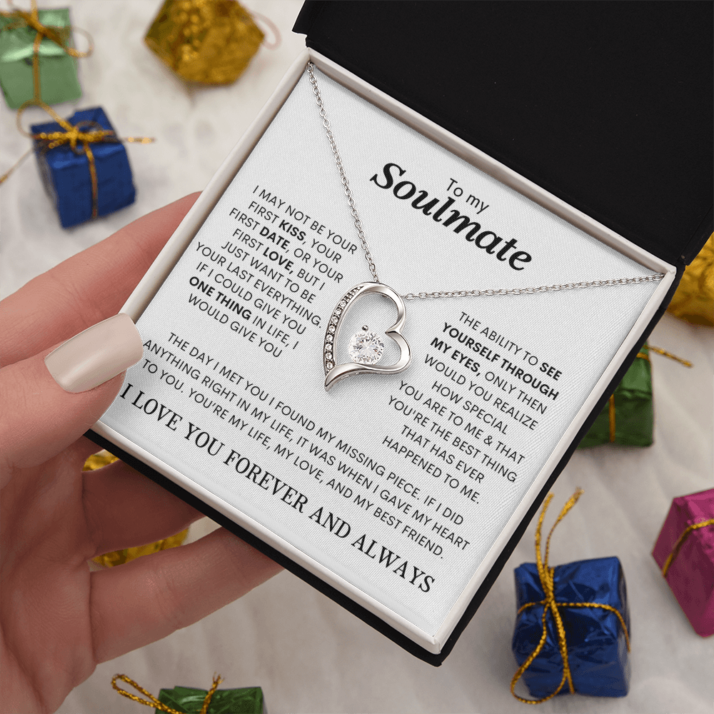 To My Soulmate | Forever Love Necklace