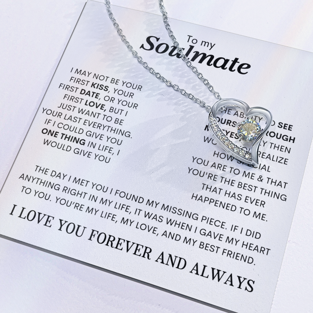 To My Soulmate | Forever Love Necklace