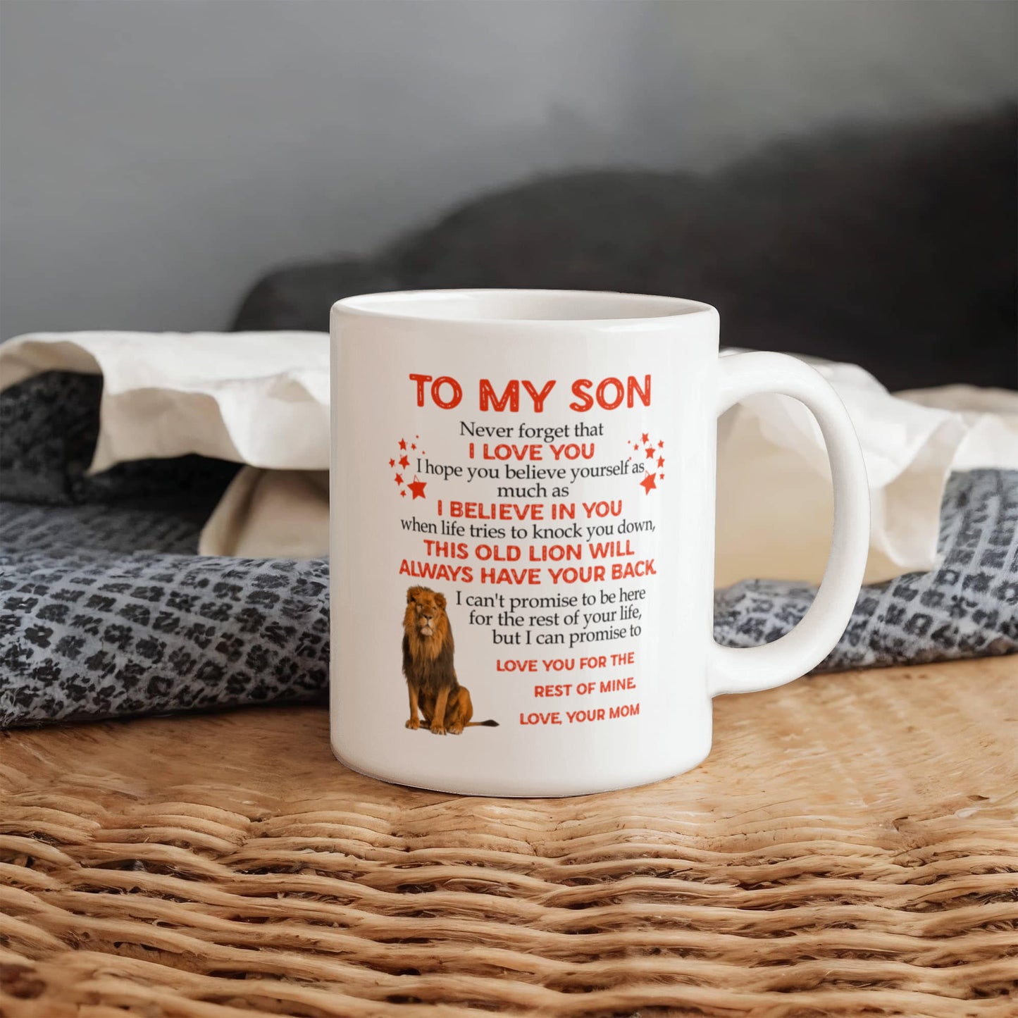 To My Son | ceramic mug