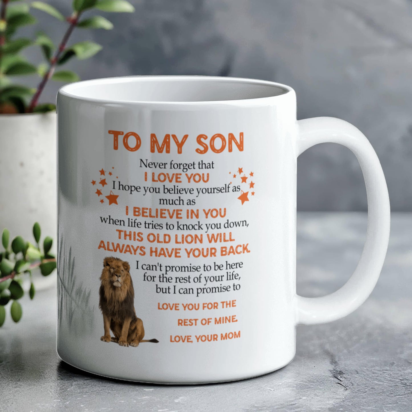 To My Son | ceramic mug