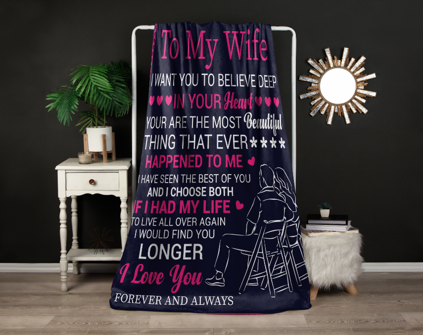 To My Wife | Fleece Blanket